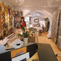 die Künstlerische Werkstätte von innen